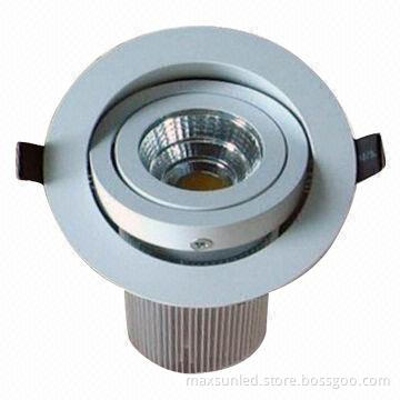 COB LED Downlight, 15W, Energy-saving, 85 to 260V AC Input Voltage